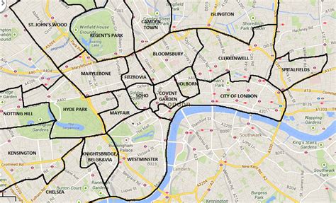 map of london city centre|map of london neighborhoods.